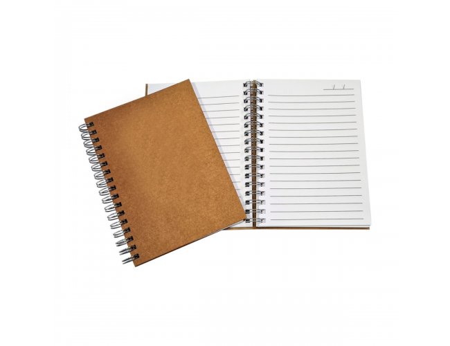 Caderno Kraft Ecolgico 80F c/ Pauta 11x15cm LG3549 (MB1396)