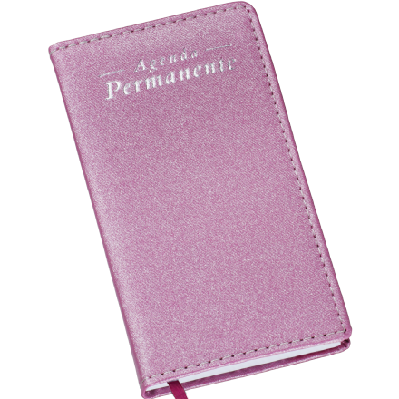 Agenda Permanente de Bolso 8,5x16,5cm LG253L