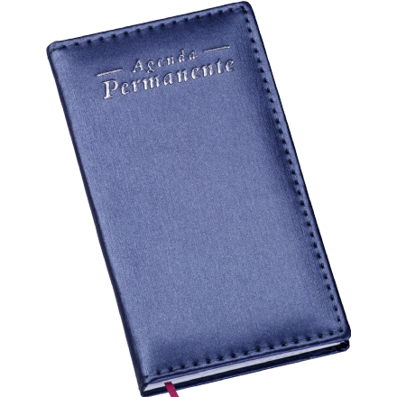 Agenda Permanente de Bolso 8,5x16,5cm LG258L