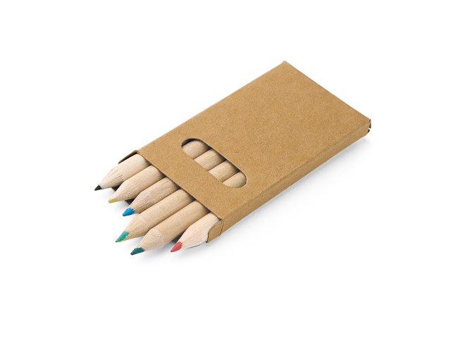 Caixa de Mini Lpis de Cor 9cm SP51750 (MB1160)