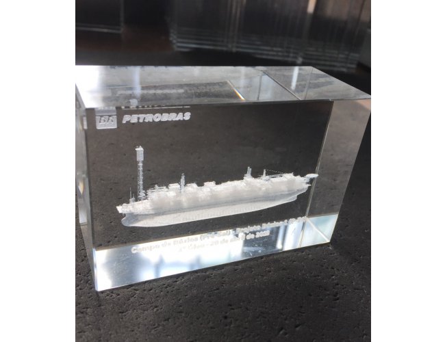 Cubo de Cristal 10x6,5x4cm (MB17000)