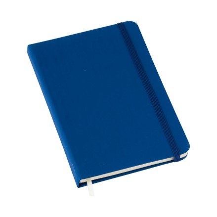 Caderneta Tipo Moleskine Azul 14x21cm Sem Pauta 80 Folhas LG3585 (MB1744.0225)