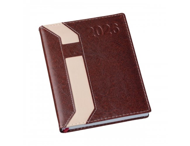 Agenda Diria com Suporte para Caneta 14,5x20cm LG206L (MB12142)