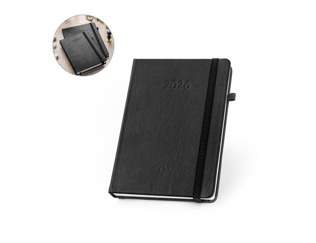 Agenda Em PU  Base de gua 17,5x24,5cm SP66218 (MB12250)