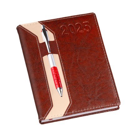 Agenda Diria Marrom 14,5x20cm LG206L (MB12142)
