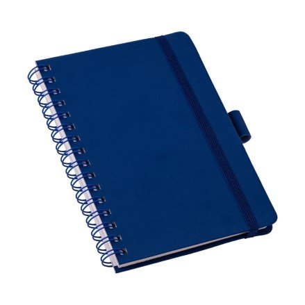 Caderneta  Tipo Moleskine em Wire-o Com Pauta  14x21cm LG3786 (MB11075)