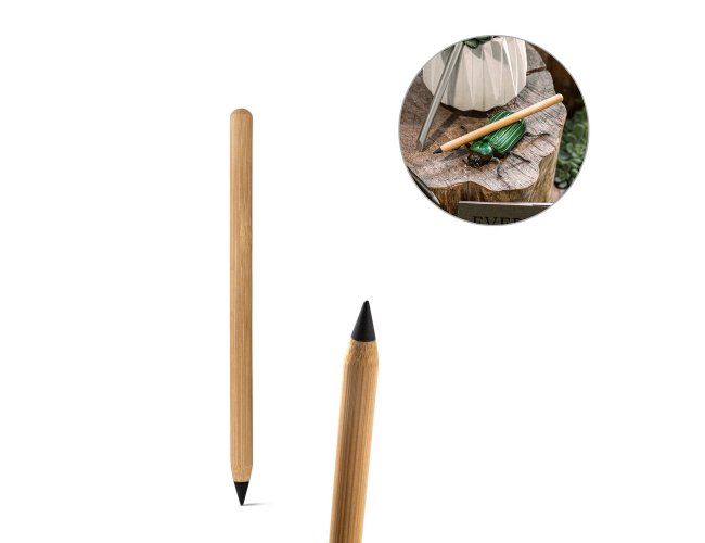 Lpis Infinito Com Ponta De Liga Metlica Em Bambu SP91773 (MB1390.0425)