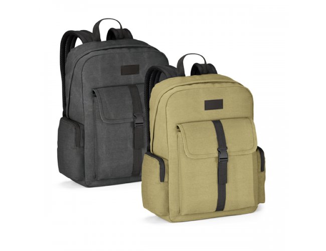 Mochila Algodo canvas 30x42x12cm SP92174 (MB1130)