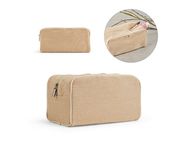 Bolsa de Cosmticos em Juco 25x13x10cm SP92324 (MB12350+14.0325)