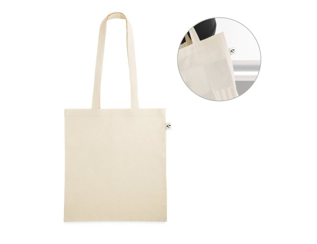 Sacola 100% Algodo Orgnico 38x42cm SP92528 (MB1730+14)