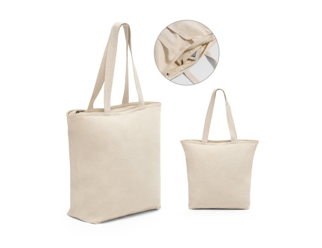 Sacola de Algodo Com Zper 48x40x15cm SP92926 (MB12100+14.0924)