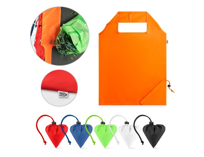 Sacola Dobrvel em Polister 190T Reciclado 42x37cm SP92930 (MB1850+14.0125)