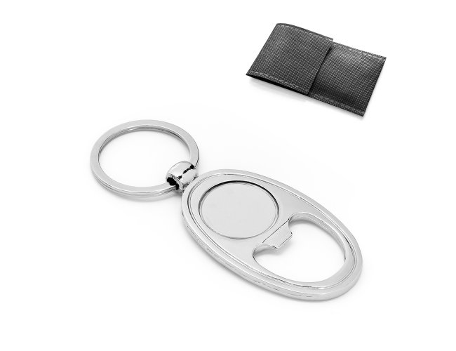 Chaveiro Em Metal Com Abridor De Garrafas SP93367 (MB1680+14.0625)