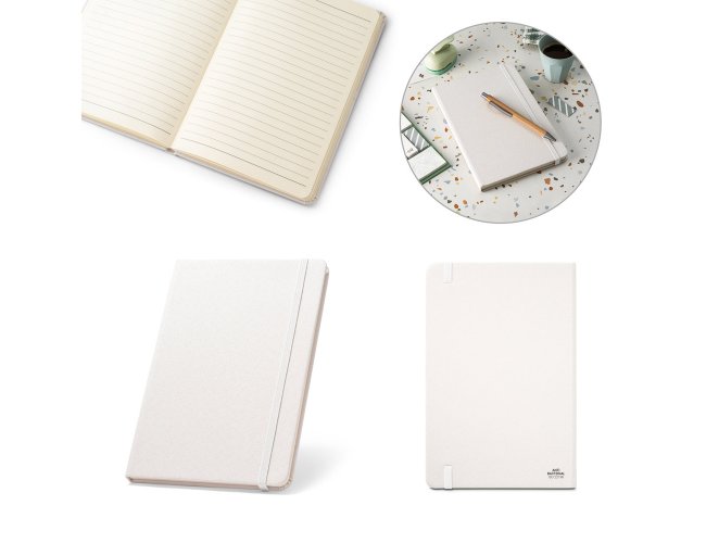 Caderno A5 rPET  21x14cm Com Pauta SP93577 (MB11700)