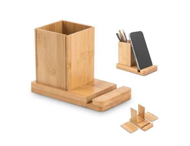 Porta Canetas e Suporte Para Celular 8x14,5x10,4cm SP93638 (MB11590+14)