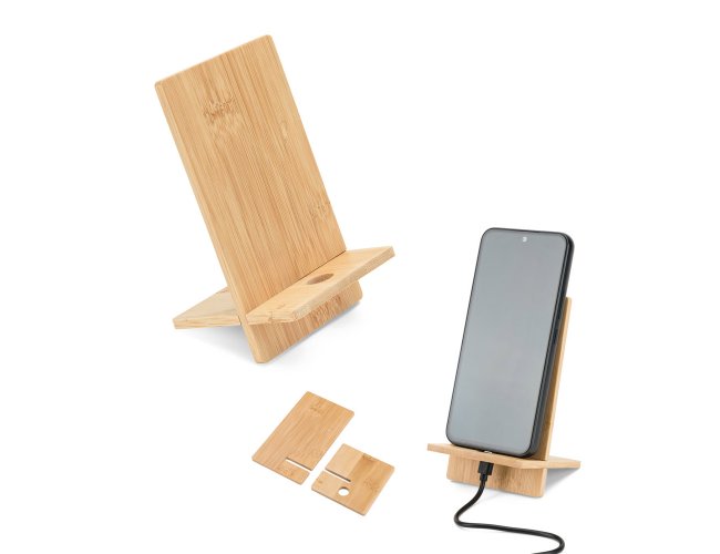 Suporte Para Celular Em Bambu SP93639 (MB1590+14)
