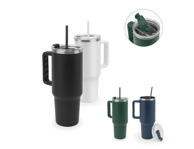Caneca de Inox com Parede Dupla 1300ml SP94373 (MB114900+14.0925)