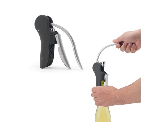 Saca-Rolhas em ABS e Zinco com Alavanca Automática SP94374 (MB15800+14)