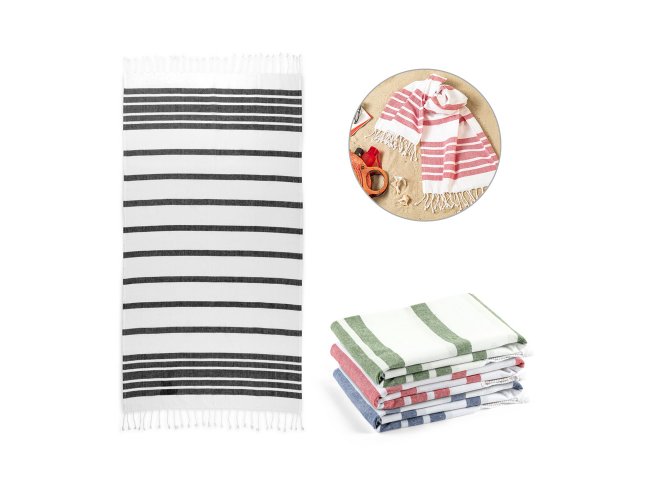 Toalha De Praia 70% Algodo Reciclado e 30% Polister Reciclado 90x170cm SP99159 (MB13190+14)