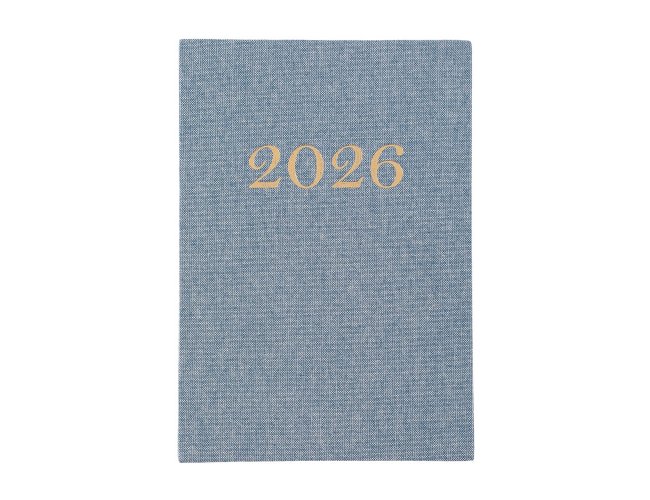 Agenda Diria 2026 Linho 20,5x14,4cm XB06099A (MB11610)