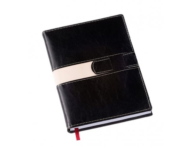 Agenda Diria Com Fecho e Suporte para Caneta 14,5x20cm LG198L (MB12142)