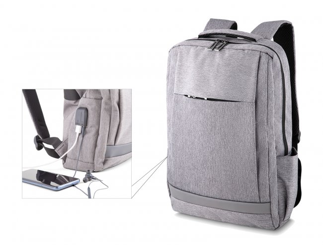 Mochila Para Notebook 31x43x15cm ASMC223 (MB19590+14.0924)