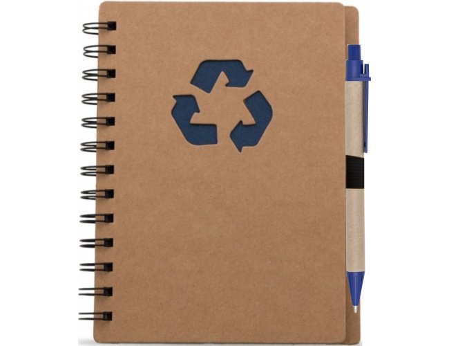 Kit Bloco de Anotaes ECO 18x15cm Com Pauta e Caneta XB12000/XB00002 (MB1472+MB1063.0325)