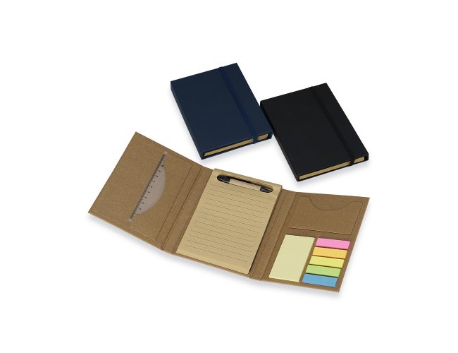 Bloco de Anotaes com Caneta e Autoadesivos 15,9x11,4x1,7cm XB14762 (MB11150.0824)