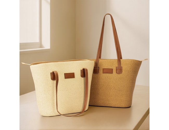 Bolsa Fio de Papel Torcido 30x44x12cm XB09009 (MB13680)