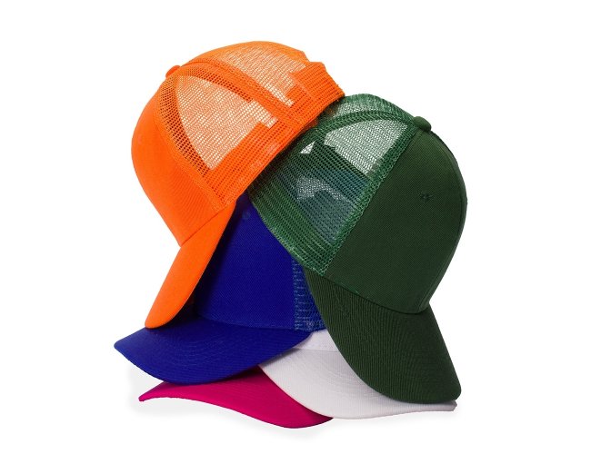 Bon� Poli�ster Aba Curva com Tela XB18986 (MB1893)