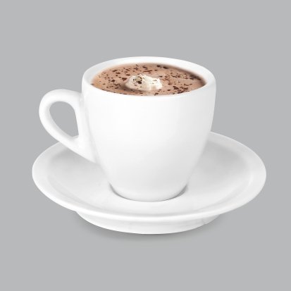 Caneca de Porcelana c/ Pires 200ml BV336