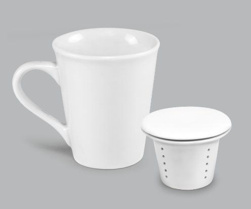Caneca de Porcelana Infusora para Ch 250ml  BV352 (MB13147.0623)