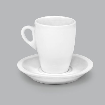 Xcara de Porcelana c/ Pires 150ml BV372