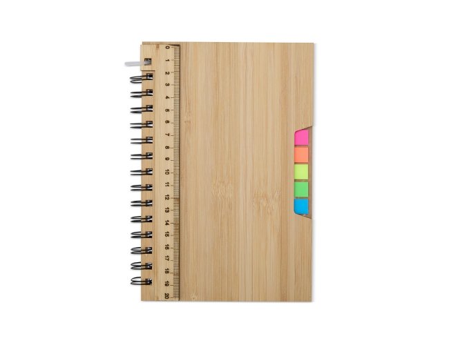 Caderno A5 Bambu 20,9x14,8cm Com Pauta XB18898 (MB11599.0225)