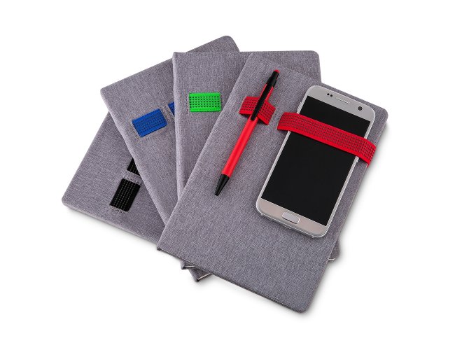 Bloco Porta Celular e Caneta  21,4x14,5cm C/Pauta XB14036/AICAD120 (AIMB11490+14.0425)