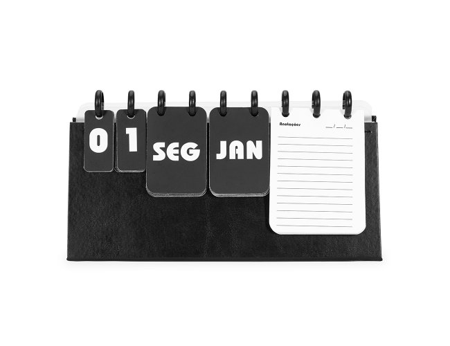 Calendrio Permanente de Mesa Disco 13,8x25x8,7cm XB15342 (MB11854)