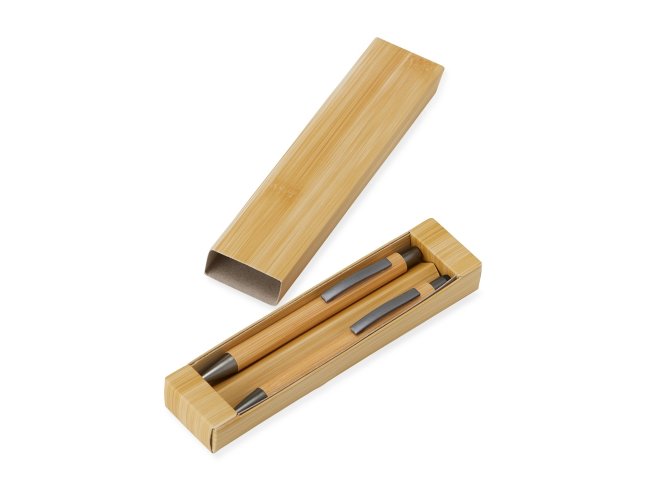 Conjunto Caneta e Lapiseira Bambu XB14855 (MB11242.0824)