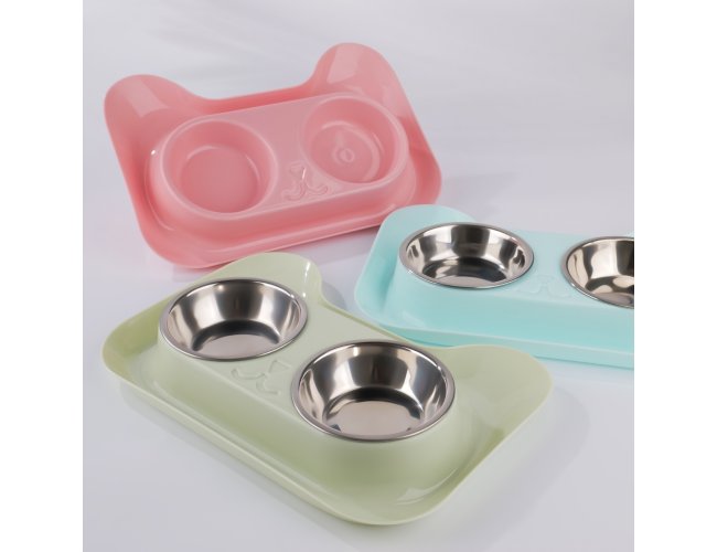 Tigela Dupla Para Pets XB03150 (MB12059)
