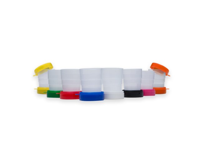 Copo Plstico Retrtil 200ml com Porta Comprimido XB13877 (MB1374.0325)