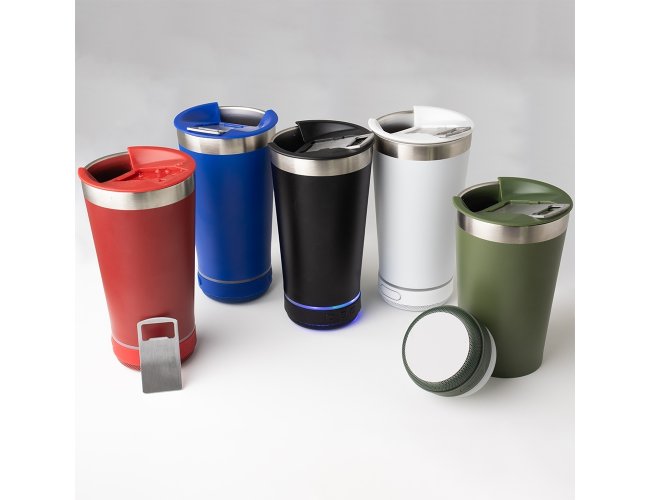 Copo Trmico 400ml com Caixa de Som XB18749 (MB14024.0225)