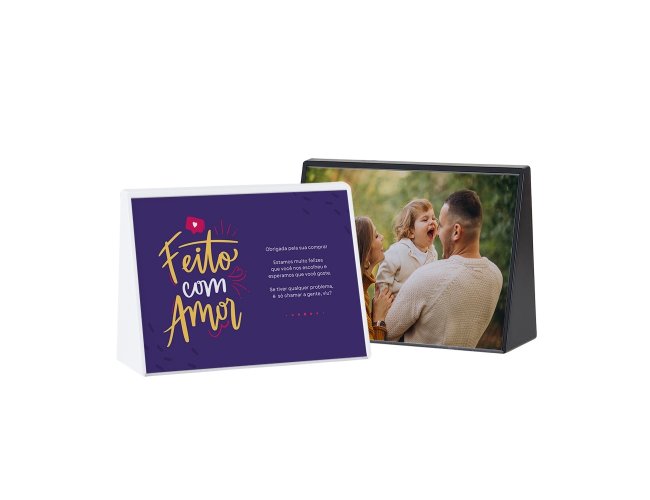 Expositor Porta Retrato A6 10,7x15,4x4,6cm XB06212 (MB1540)