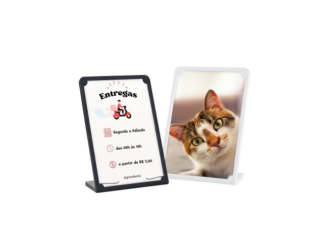 Expositor Porta Retrato A6 15,2x11,8cm XB06293 (MB1410)