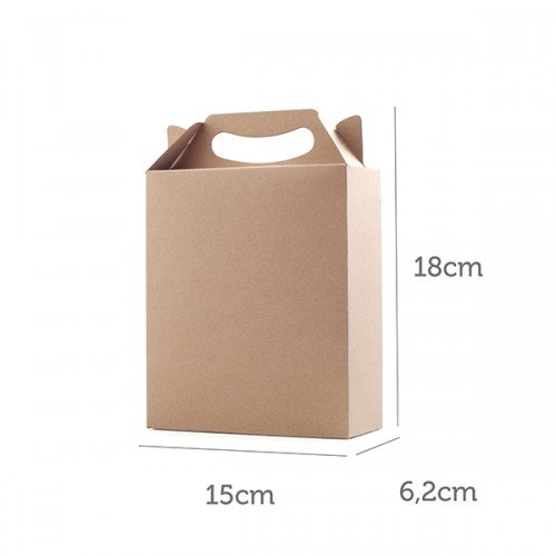 Caixa Maleta Kraft 15x18x6,2cm CY-ZM1K