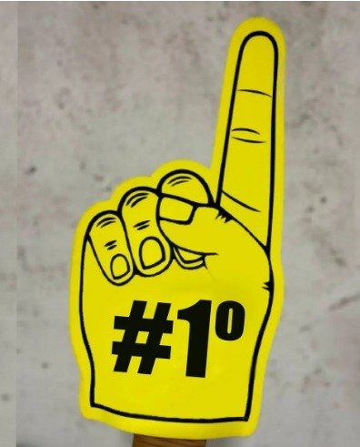 M�o de Torcida N� 1 em EVA