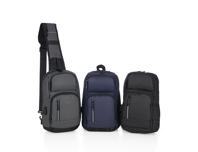 Mochila de Ombro USB 35x22x13cm XB04059 (MB17015.0124)