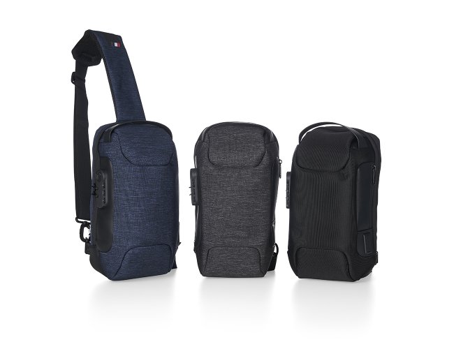 Mochila de Ombro USB Anti-Furto 34x20x15cm XB04058 (MB17820.0225)