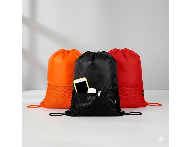 Mochila Saco Poliéster 44x34cm XB19061 (MB11006)