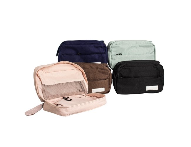 Necessaire com 3 Compartimentos 24,7x15,5x7,3cm XB18872 (MB12519.0325)