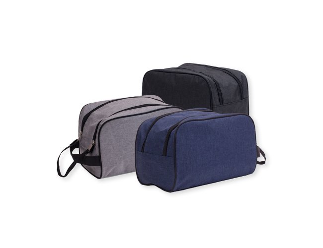Necessaire Polister com Zper Duplo XB14430/AINE090 (MB12737.0824)