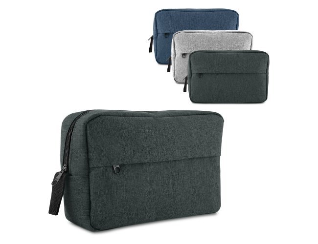 Ncessaire em Polister 300D 17x25,4x8,5cm AINE107 (MB11390+14)